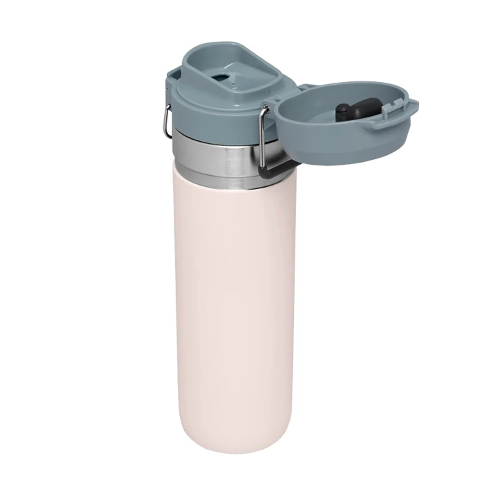 Stanley The Quick Flip Water Bottle Paslanmaz Çelik Termos 700 ml Rose Quartz 