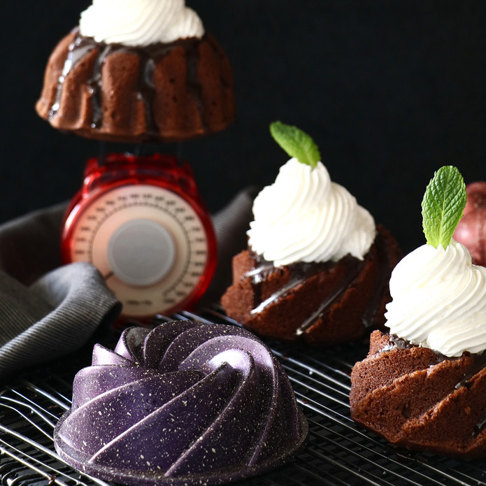Emsan Cakepops Mini Kek Kalıbı Spiral Mor
