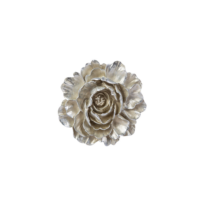 Karaca Nova Flower Silver Dekoratif Obje 20x3,5 cm 