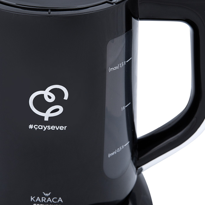 Karaca Çaysever 3 in 1 Konuşan Çay Makinesi Su Isıtıcı ve Mama Suyu Hazırlama 1700W Chrome
