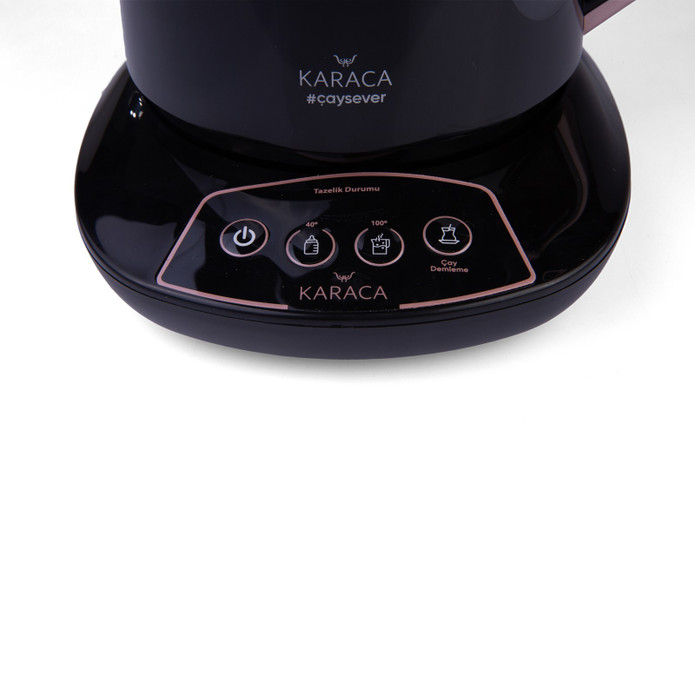 Karaca Çaysever 3 in 1 Konuşan Çay Makinesi Su Isıtıcı ve Mama Suyu Hazırlama 1700W Rosegold