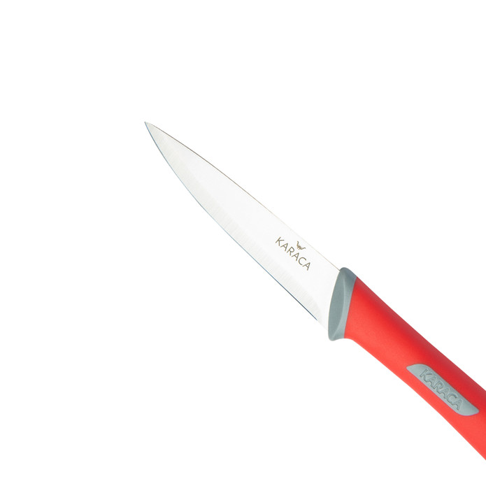 Karaca Shen 10 cm Kırmızı Soyma Bıçağı