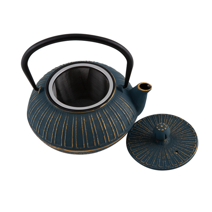 Karaca Blue Gold Teapot Demlik 700 ml