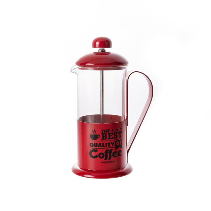 Karaca Coffee Bean Bardaklı Kırmızı French Press Set 600 Ml
