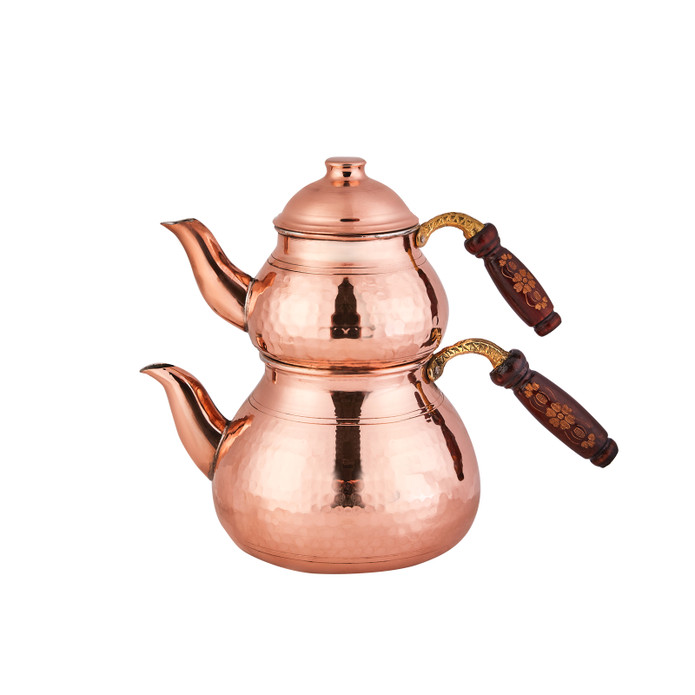 Karaca Nish Copper New Bakır Çaydanlık Takımı