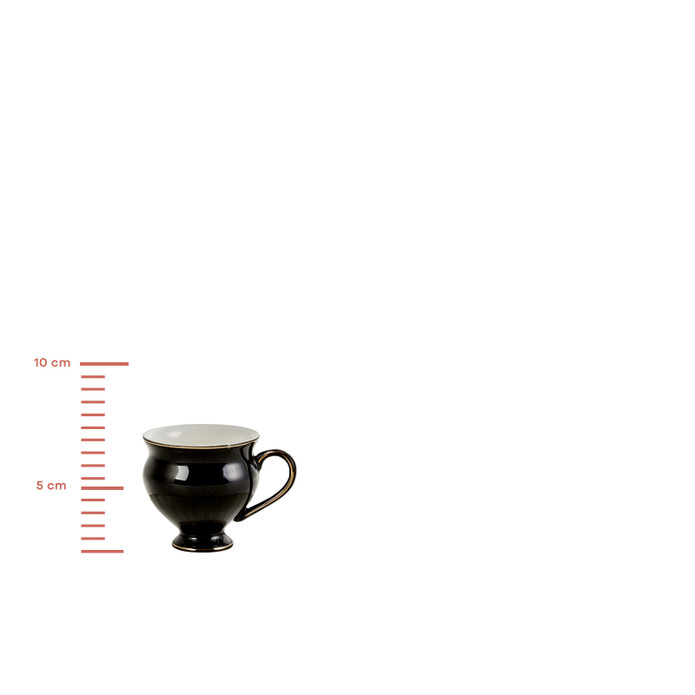 Karaca Black Swan 6 Kişilik Kahve Fincan Takımı