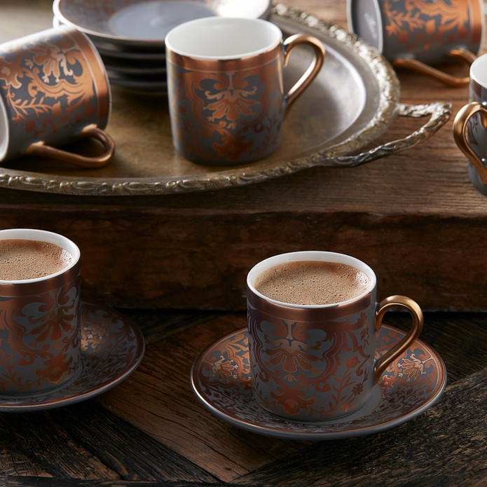 Karaca Charles 6 Kişilik Kahve Fincanı Takımı