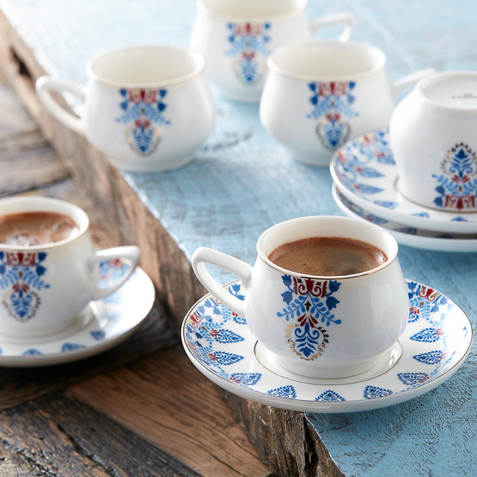 Karaca Relica 6 Kişilik Kahve Fincanı Takımı 90 ml
