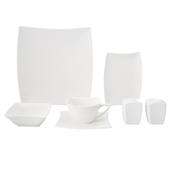 Karaca Perfect White Porselen 32 Parça 6 Kişilik  Kahvaltı/Servis Takımı