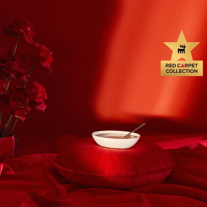 Karaca Red Carpet Collection Fine Pearl Extra Chanak 62 Parça 12 Kişilik İnci Yemek Takımı Gold