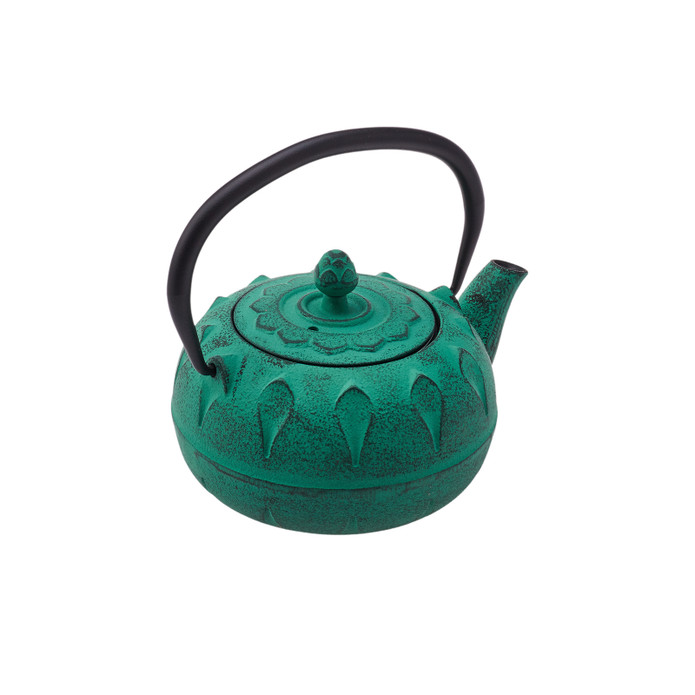 Karaca Greenish Döküm Demlik-Teapot 600 ml Yeşil