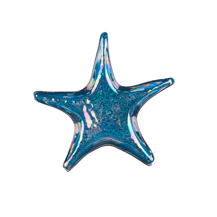 Karaca Island Sea Star Mavi 35cm Tabak