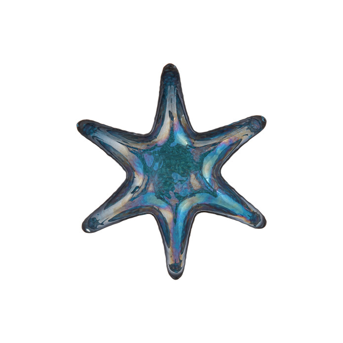 Karaca Island Starfish Mavi Tabak 18 cm