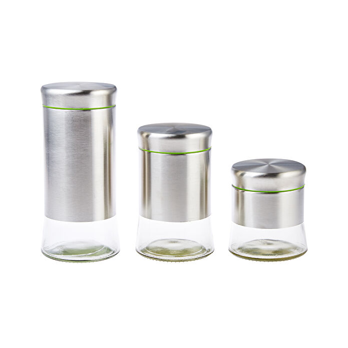 Karaca Mate 3lü Cam Saklama Kabı