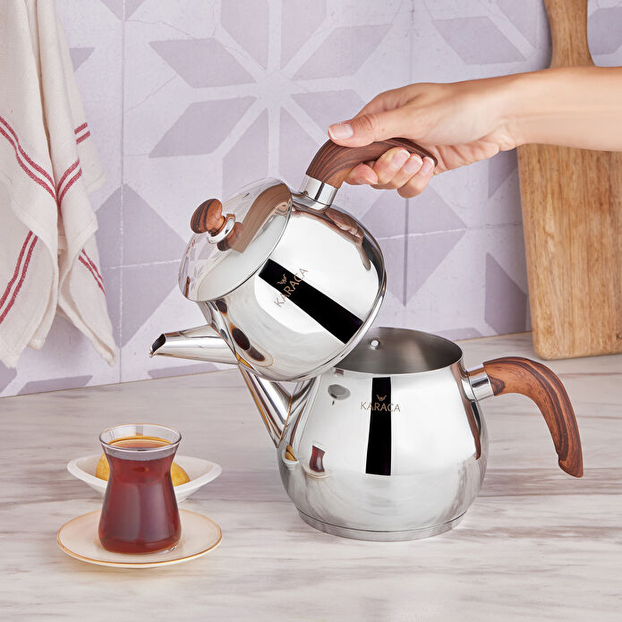 KARACA SİLVA ÇELİK ÇAYDANLIK TAKIMI