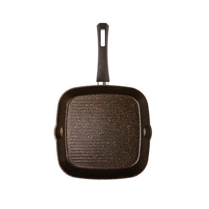 Karaca Biogranit Blackgold Wok ve Grill Tava Set