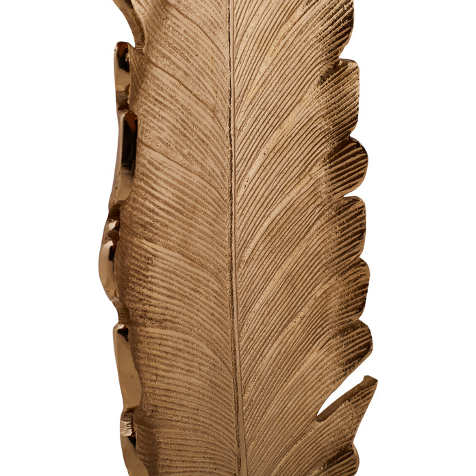 Karaca Leaf Gold Dekoratif Tabak 40X13cm