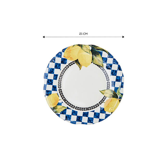 Karaca Lemon 6 Kişilik Pasta Takımı