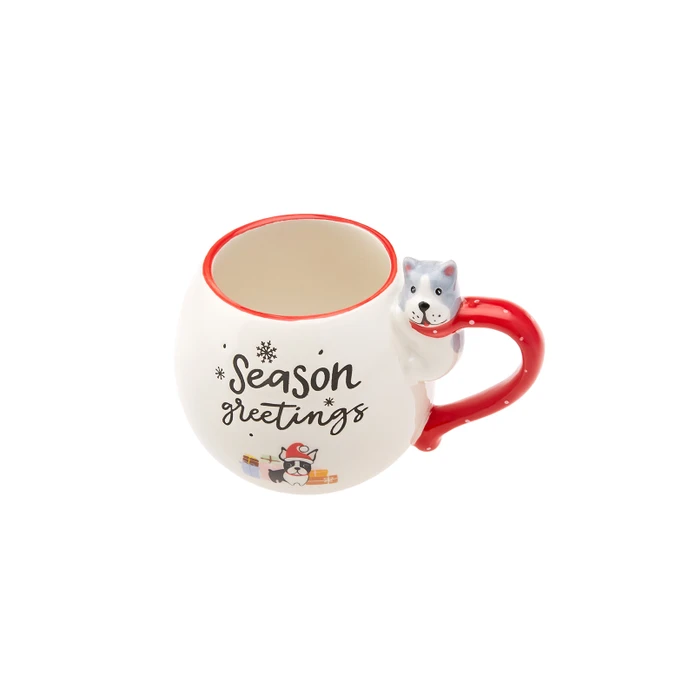 Karaca New Year Dog Mug 450 ml