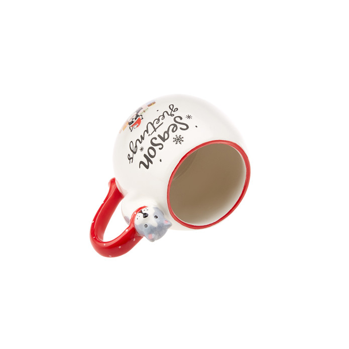 Karaca New Year Dog Mug 450 ml