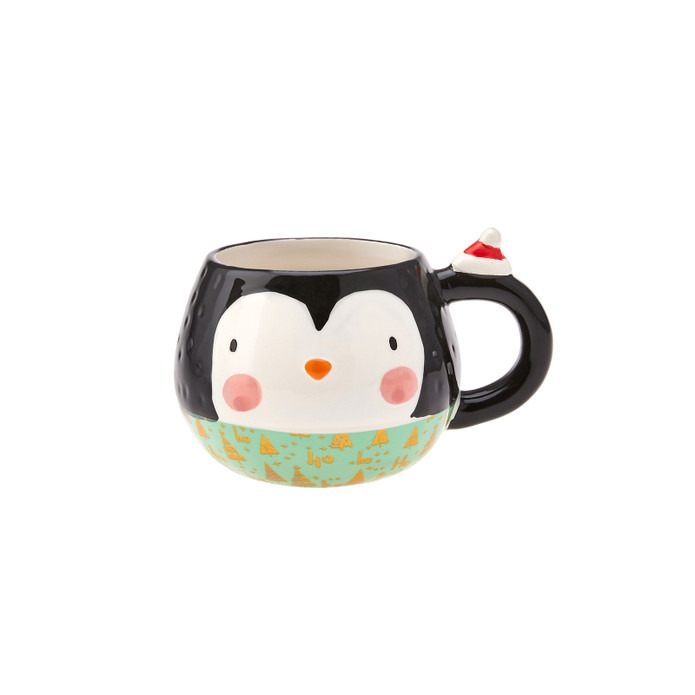 Karaca New Year Fat Penguin Mug Np22