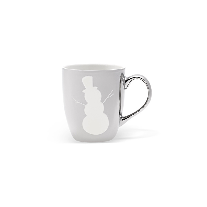 Karaca Happy New Year Silver Kar Adam Mug 415 ml