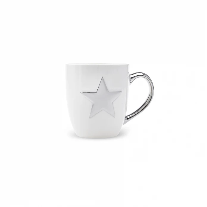 Karaca Happy New Year Silver Yıldız Kupa 415 ml