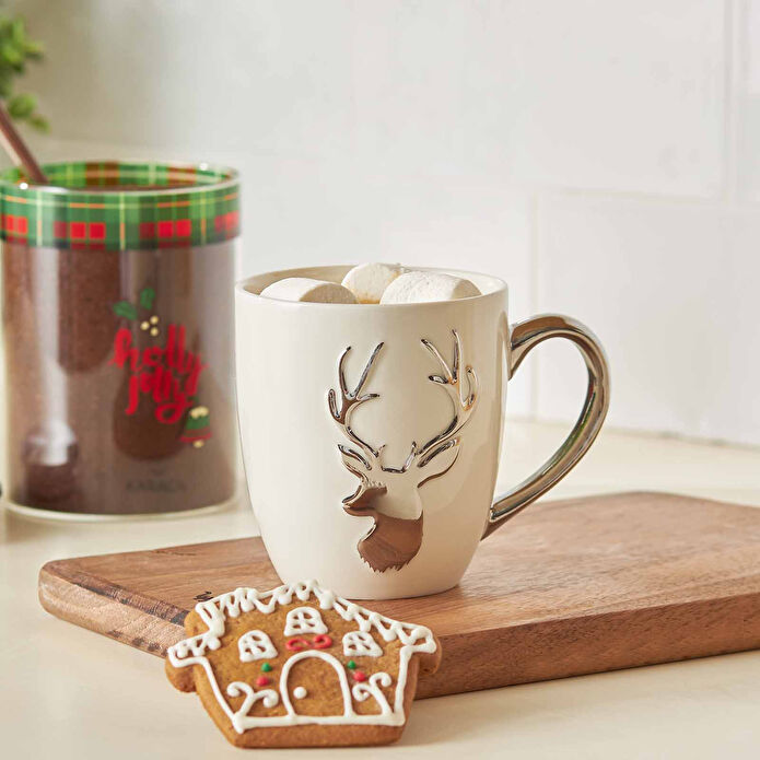 KARACA HAPPY NEW YEAR SİLVER GEYİK MUG