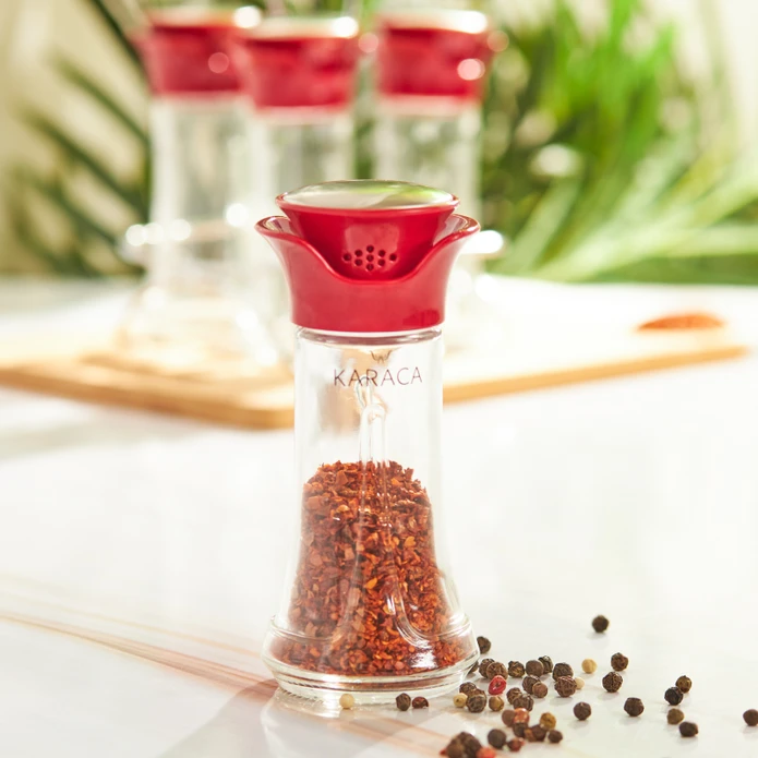 Karaca Nori 5 Parça Baharat Takımı Red
