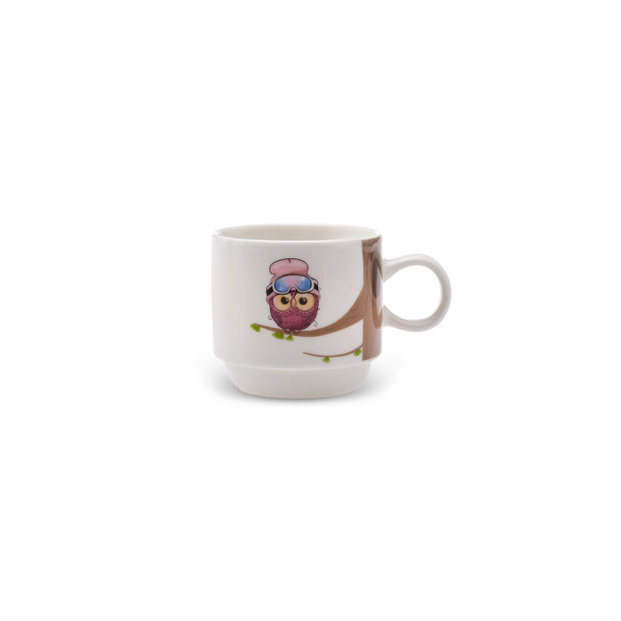 Karaca Owl 4'lü Standlı Çay Fincanı 160 ml
