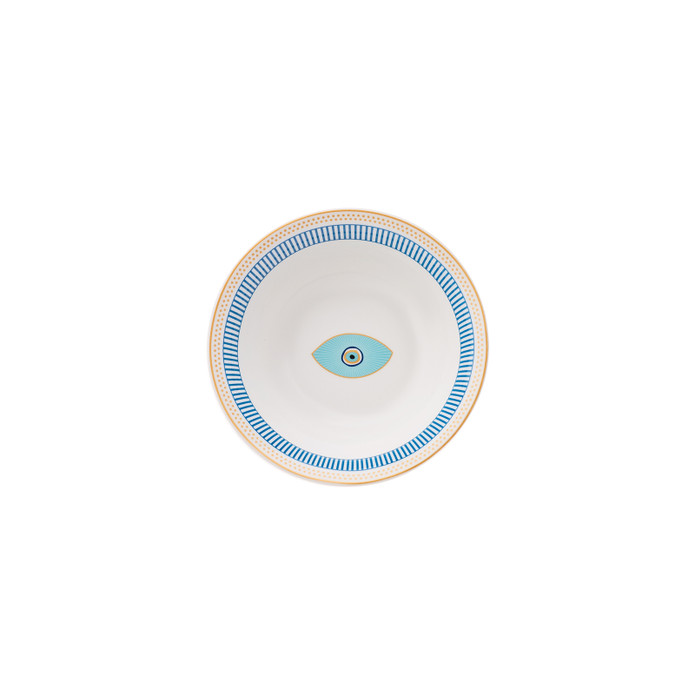 Karaca Blue Eye 24 Parça 6 Kişilik Porselen Yemek Takımı