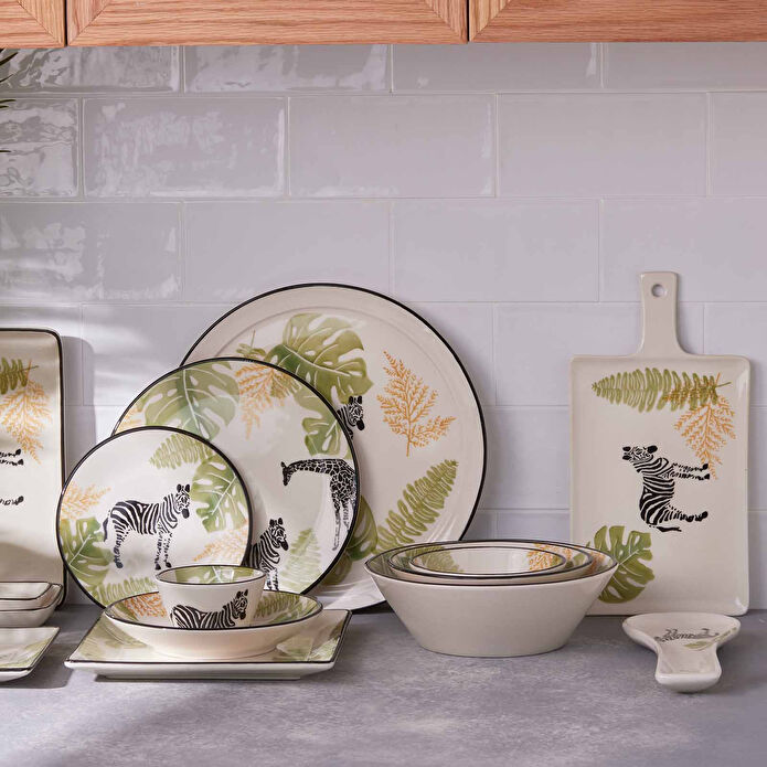 Karaca Wood Kayık Tabak 27x18 cm