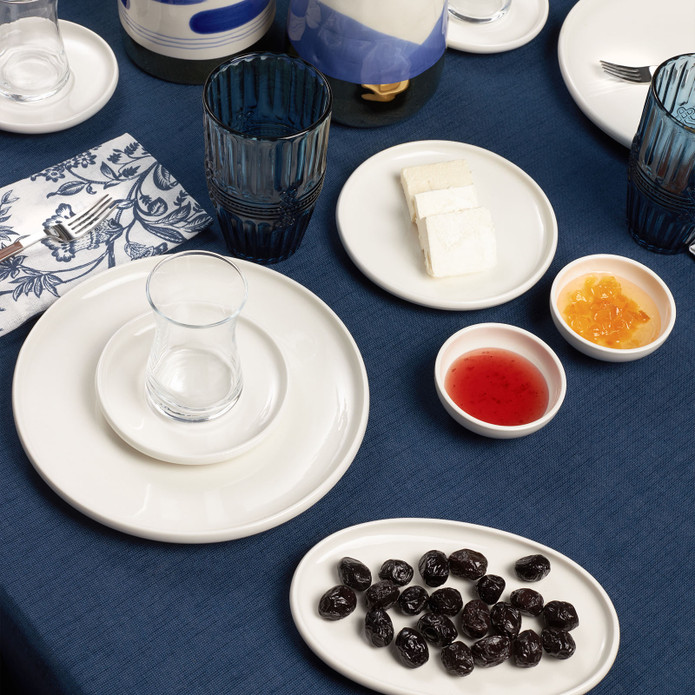 Karaca Cordelia White 26 Parça 6 Kişilik Porselen Kahvaltı/Servis Takımı