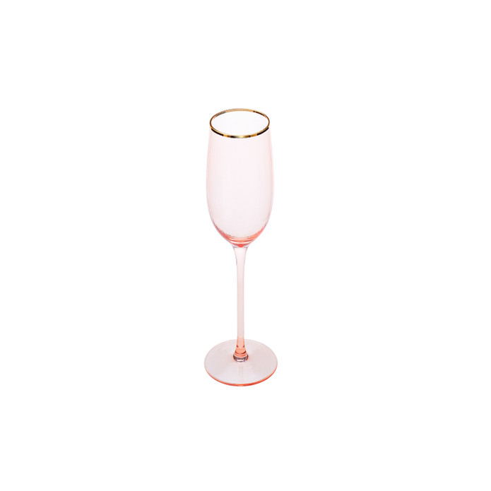 Karaca Gemma Şampanya Bardağı Somon 220 ml