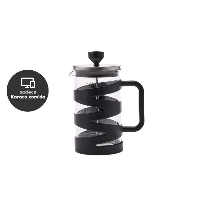 Karaca Diamond Black Frenchpress 600 ml