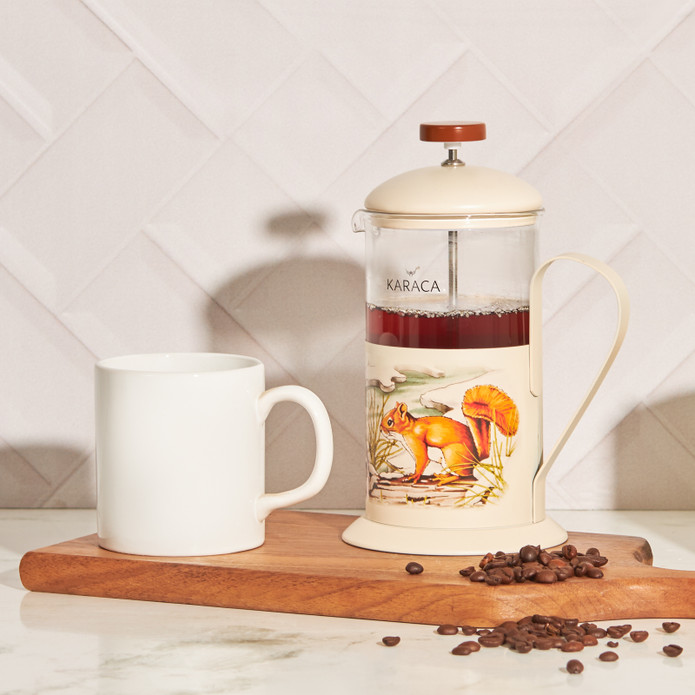 Karaca Legend Grove Borosilikat Cam French Press 600 ml