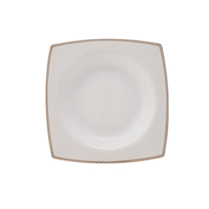 Karaca Raisa Cream 60 Parça 12 Kişilik Porselen Yemek Takımı