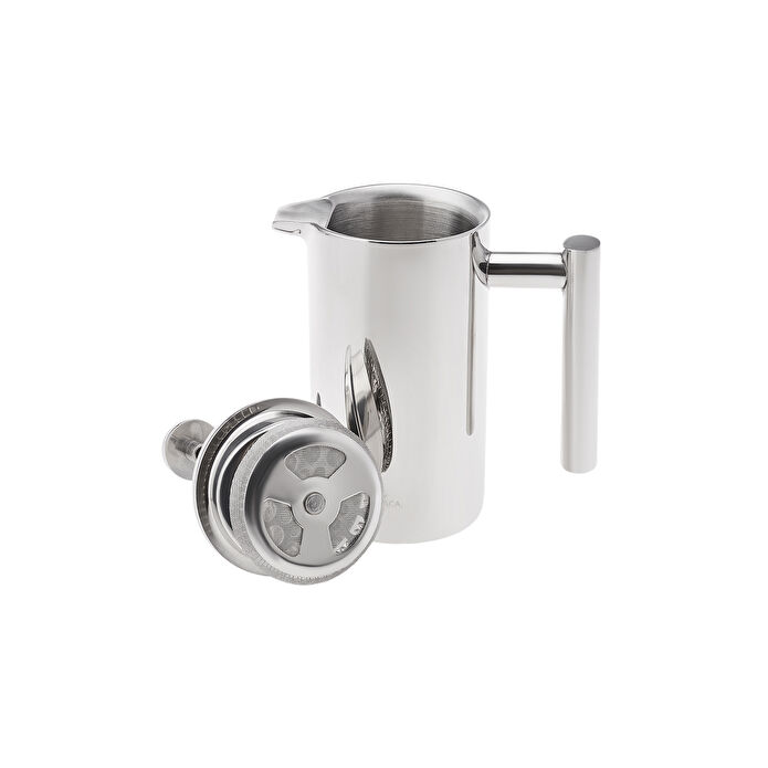 Karaca Çift Cidarlı Metal French Press 1000 ml