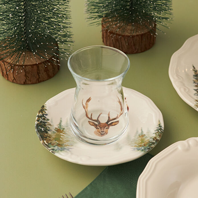 Karaca Mr. Deer 26 Parça 6 Kişilik Kahvaltı/Servis Takımı