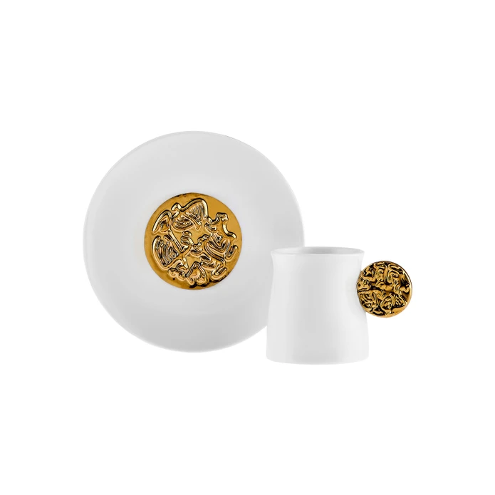 Karaca x Arslantepe 6 Kişilik Kahve Fincan Takımı 75 ml