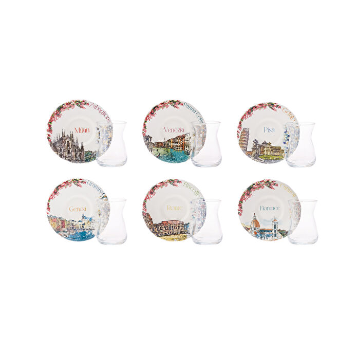 Karaca İtalya Sofra Sever Çay Seti