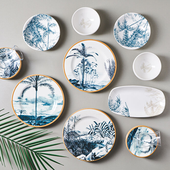 Karaca Palm 26 Parça 6 Kişilik Kahvaltı Seti