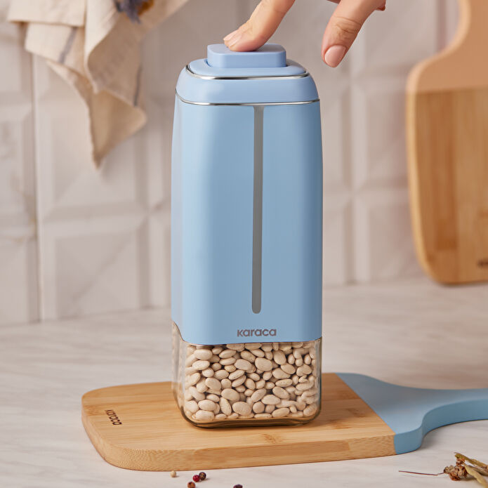 Karaca Horizon Vakumlu Cam Saklama Kabı L