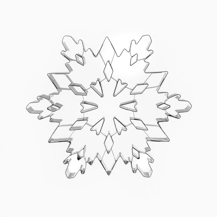Karaca New Year Snowflake Kurabiye Kalıbı