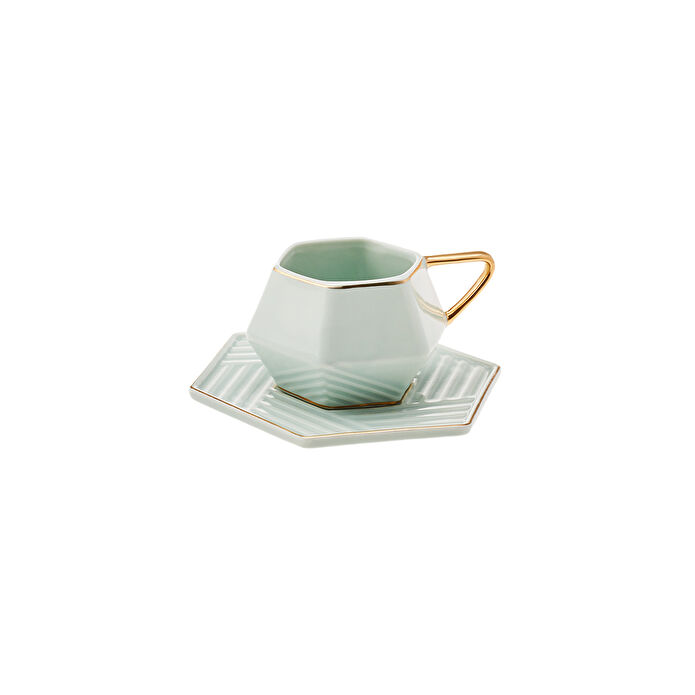 Karaca Line 2 Kişilik Kahve Fincan Takımı 90 ml