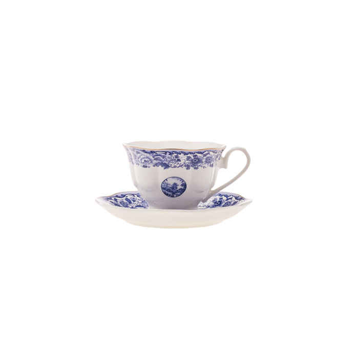 Karaca Blue Odyssey 2 Kişilik Çay Fincanı Takımı 220 ml