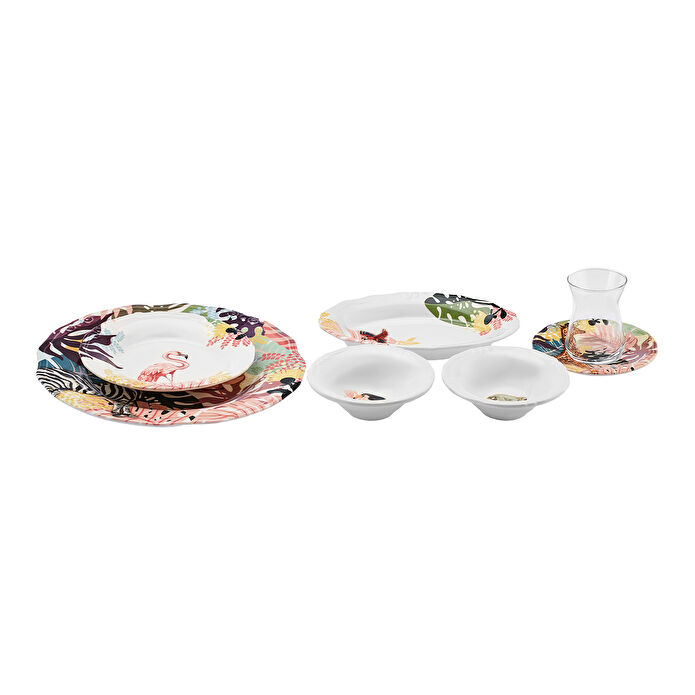 Karaca Zootopia 26 Parça 6 Kişilik Kahvaltı/Servis Takımı