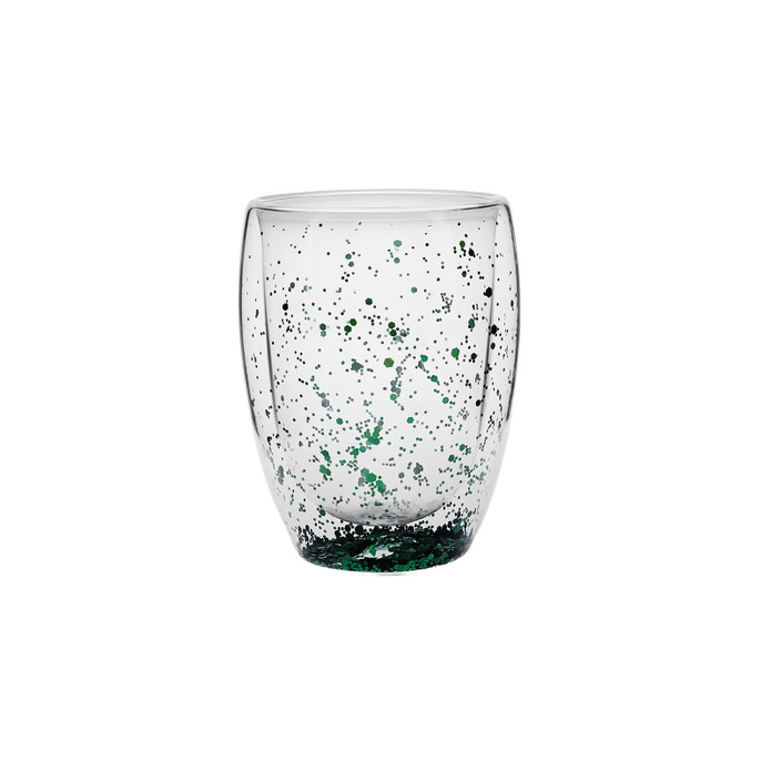 Karaca Pia Green Glitter Su Bardağı 350 ml