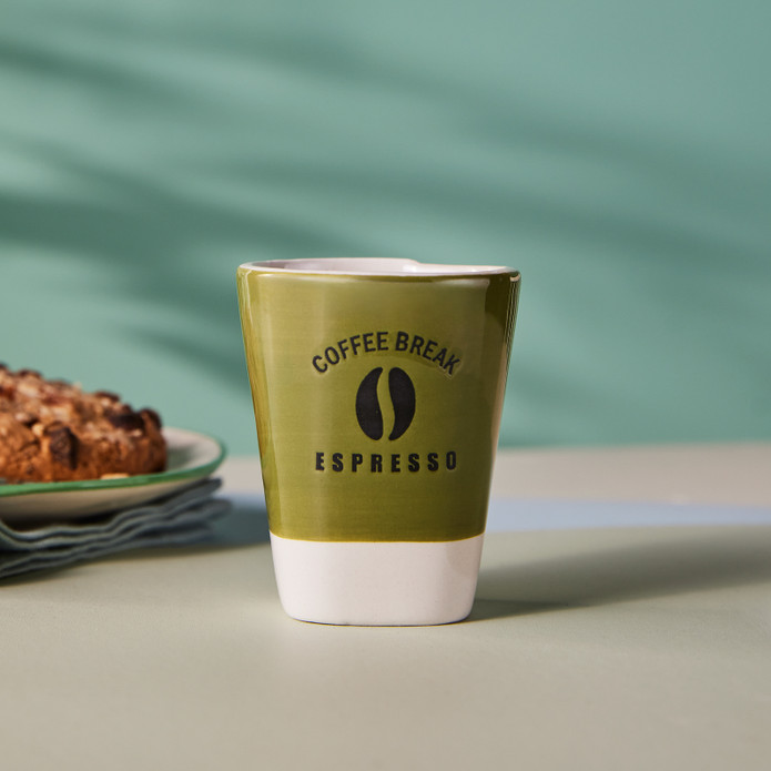 Karaca Coffe Break Yeşil Espresso Fincanı 80 ml