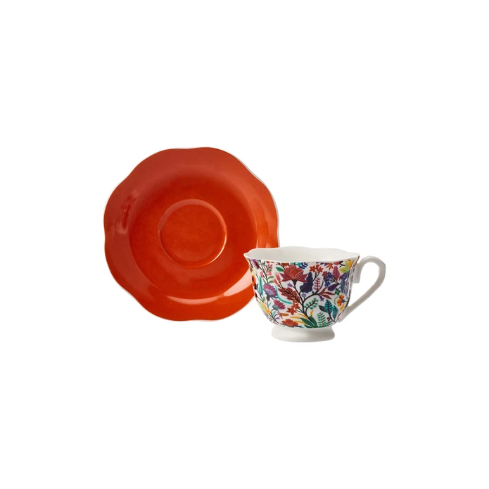 Karaca Nergis 6 Kişilik Kahve Fincan Takımı 80 ml